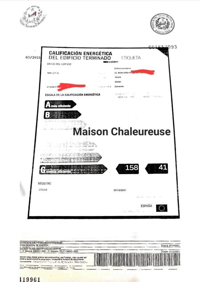 Vivienda Vacacional Maison Chaleureuse Zen Playa Blanca  Kültér fotó